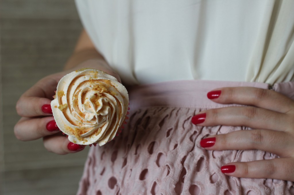 Cupcake de Lichia com Chá Branco